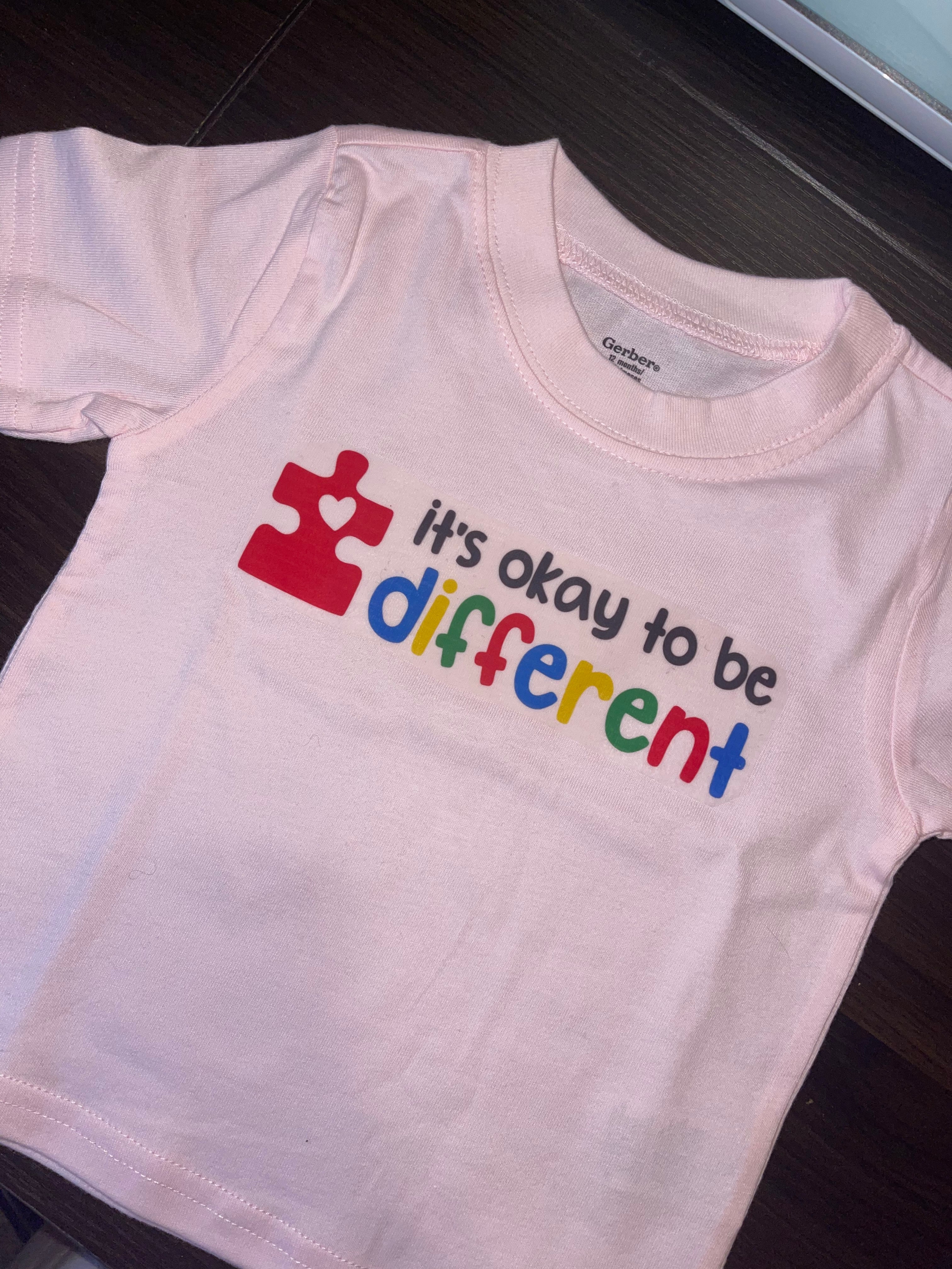 Ok to be different tee