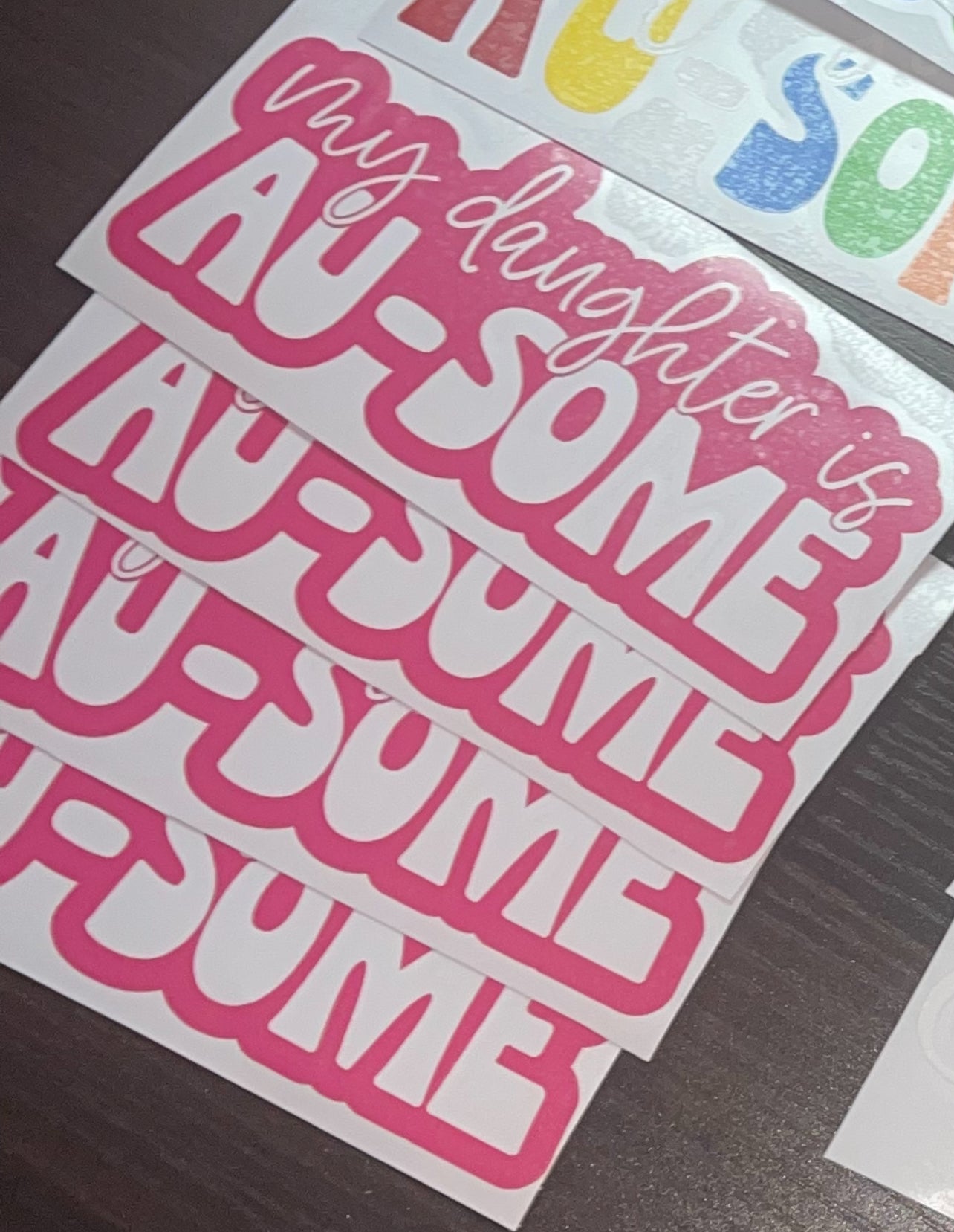 Au-some daughter decal