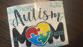 Autism mom car decal