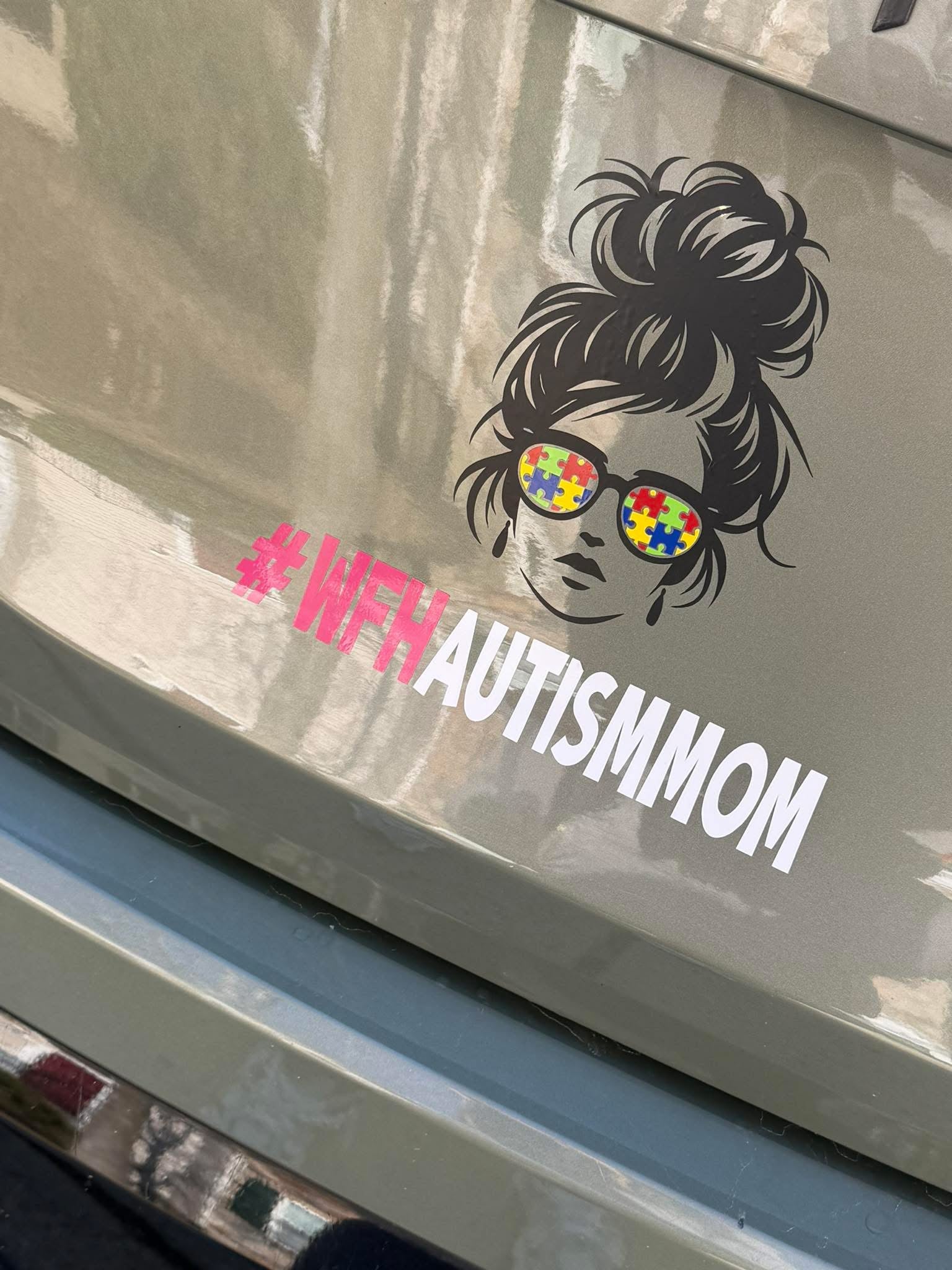 Messy bun autism
