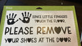 Shoe Sign