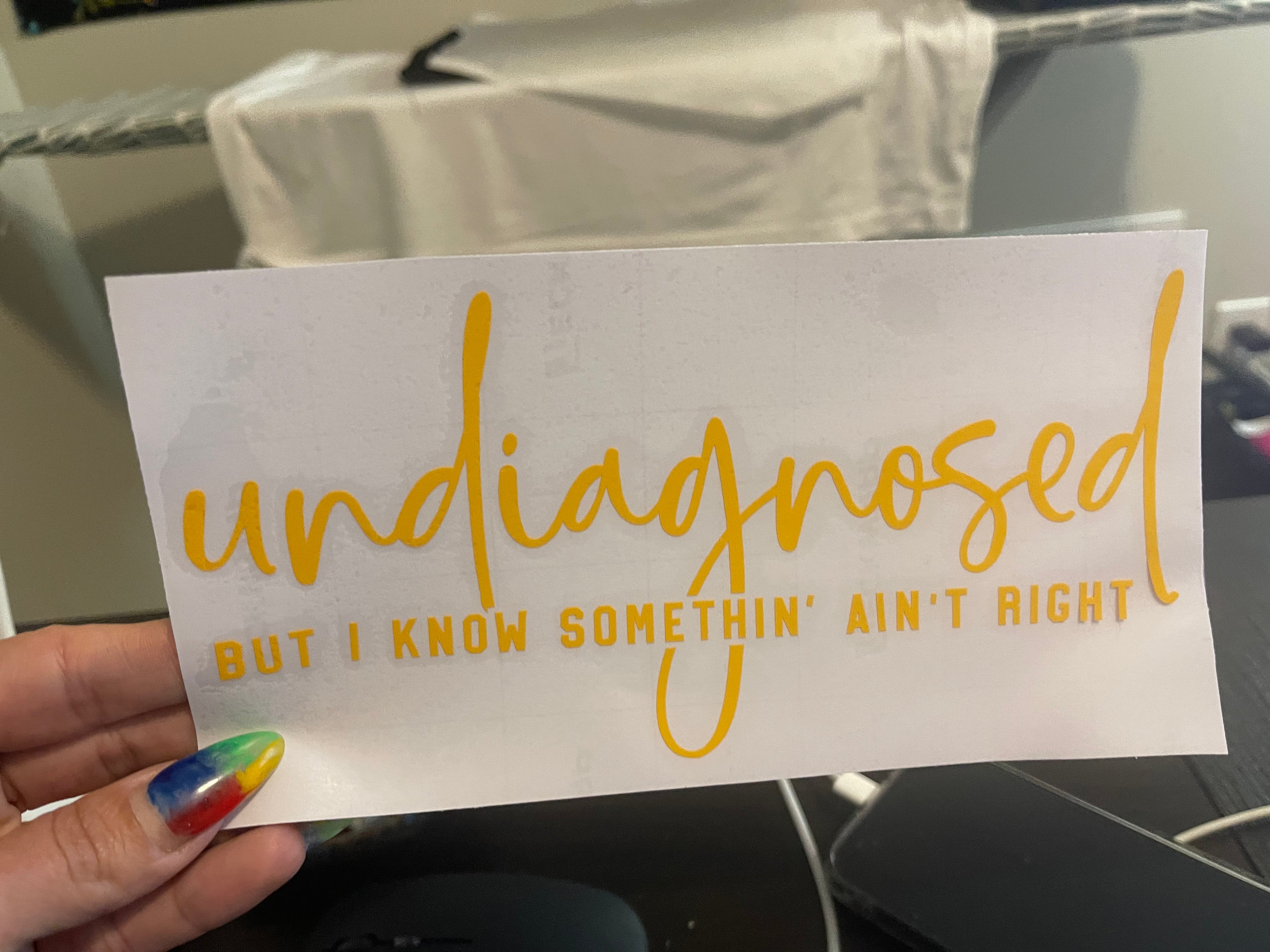 Something aint right decal