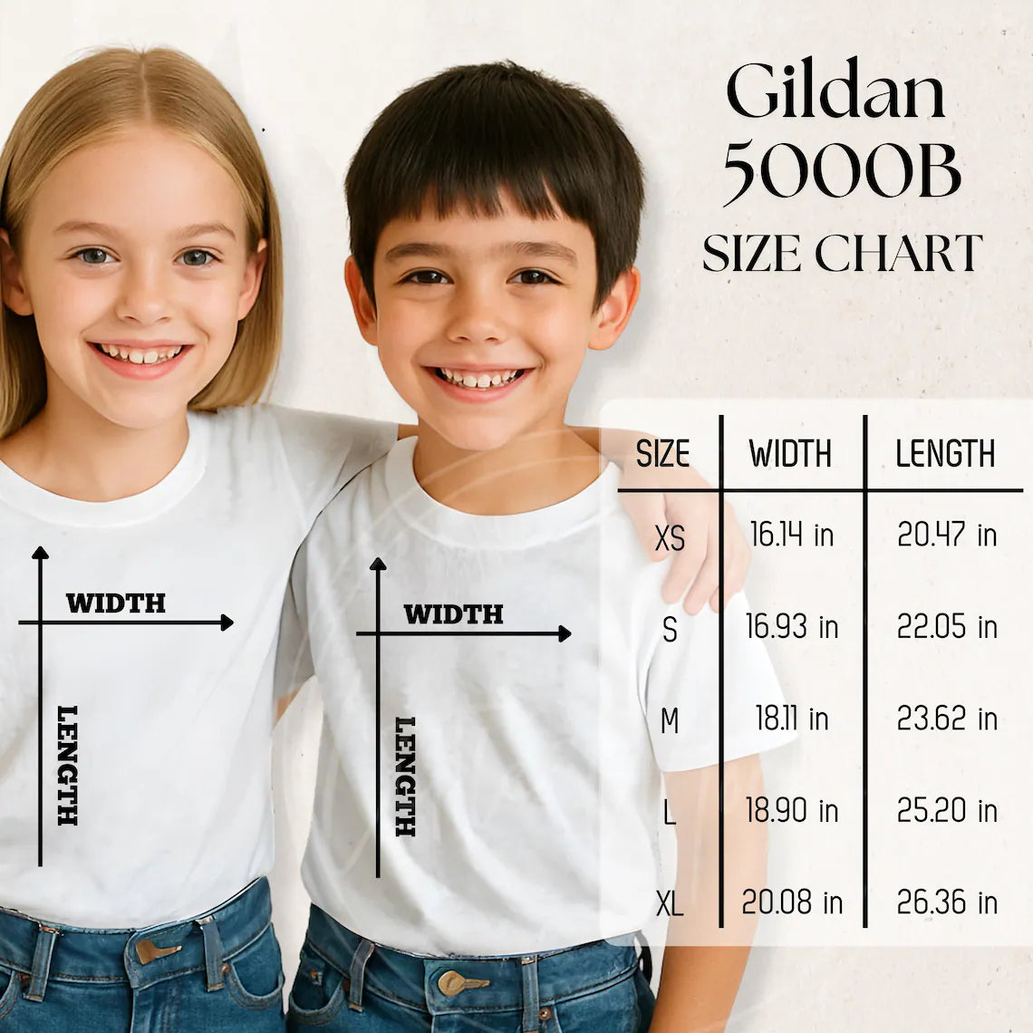 Youth Customizable T-Shirts